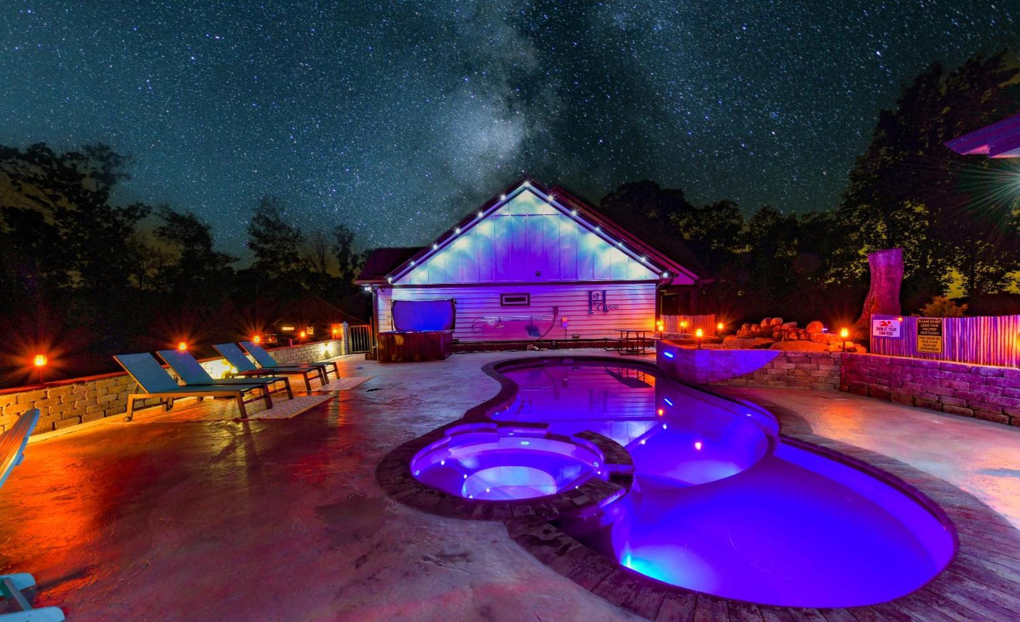 H2Oasis Incredible Pool Retreat With Mountains Views! Villa Sevierville Exterior photo
